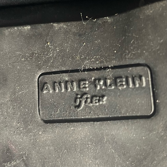 Anne Klein iflex Double Buckle Bootie Side Zip Size 7.5 “Towny” Vegan - Picture 13 of 15